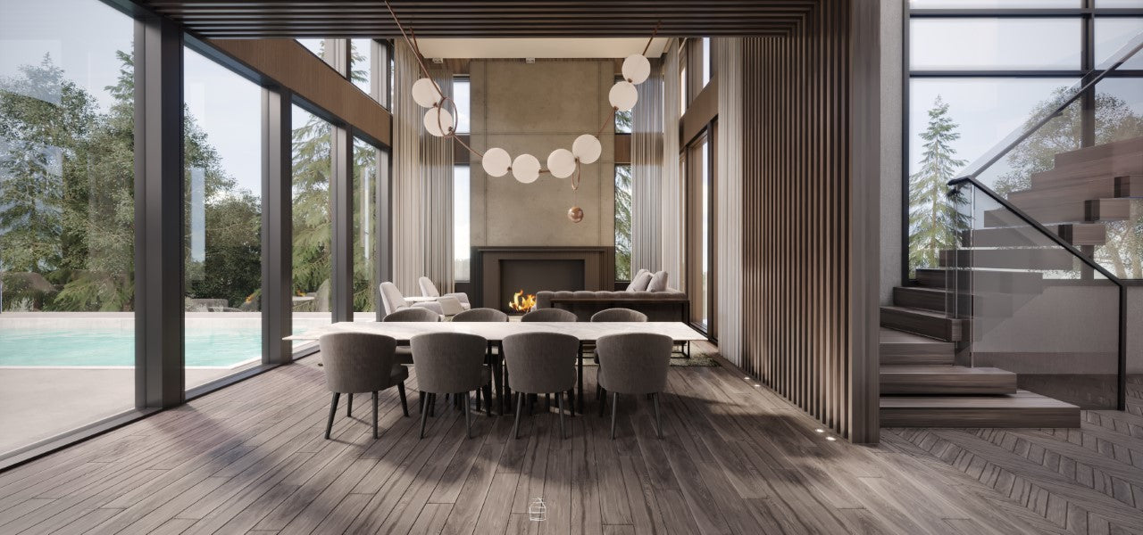 Perspective intérieur 3d