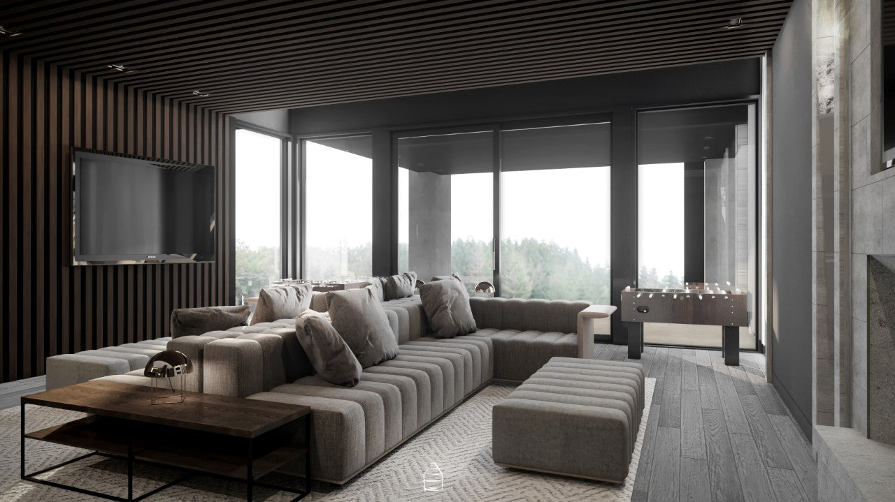 Perspective intérieur 3d