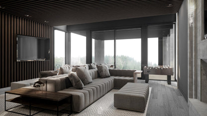 Perspective intérieur 3d